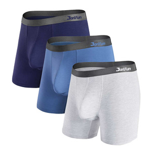 Factory Supply Custom Herren Boxershorts Bedruckte Herren unterwäsche Baumwolle Young Boys Unterwäsche für Herren Plus Size Boxershorts - Product Image 3