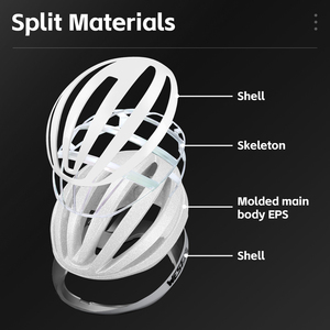 Mũ bảo hiểm xe đạp khí động học tích hợp WEST BIKING, mũ bảo hiểm thể thao an toàn cho người lớn đi xe đạp leo núi và đường trường - Product Image 5