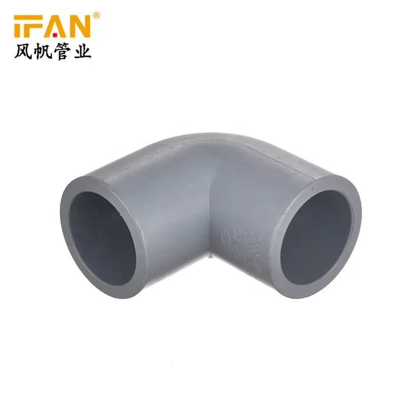 IFAN Plumbing Fittings Factory Pvc Fitting Grey Color Cpvc Elbow for Water Supply