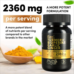 Nouveauté : Curcuma Curcumine 120 Capsules – Complément pour la Santé Cardiaque des Adultes - Product Image 2