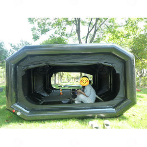 Customized Outdoor Luxury <strong>Safari</strong> Glamping Waterproof Breathable Oxford PVC Yurt Tent - Product Image 4