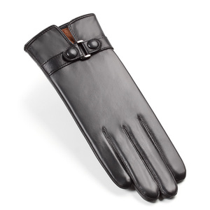 <span class=keywords><strong>Gants</strong></span> en cuir de mouton <span class=keywords><strong>marron</strong></span> pour femmes, compatibles écrans tactiles, pour l'équitation hivernale et l'usage quotidien en extérieur – Vente en gros - Product Image 5