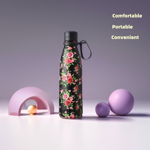 Botella de Agua de Acero Inoxidable de Doble Pared y Aislamiento de 12 oz con Forma de Botella de Cola para Bebidas Frías y Calientes, Botella Deportiva para Niños para la Escuela - Product Image 2