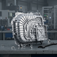 Boîtier de transmission en aluminium moulé sous pression de précision pour remplacement automobile, services de moulage sous pression d'aluminium sur mesure