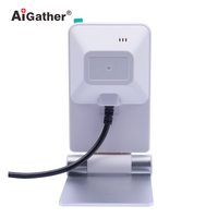 AiGather-Lector de código de barras con cable de mesa, máquina de escáner de código QR con mini cuerpo, costo de envío barato de más de