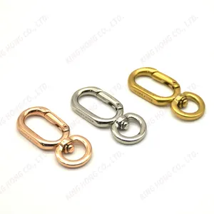 Recycled Zinc Alloy Metal Snap Hook Dog Hook Bag Snap Hook For Handbag Bag Hardware Dog Hook For Bag Accessories