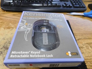 Plc K64538 Microsaver Black <strong>Notebook</strong> Lock Brand-new <strong>Secondhand</strong> Goods Warranty Product - Product Image 1