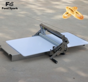 Cortadora y Máquina para Hacer Pan con Movimiento Manual, Rebanadora Continua de Pan y Panecillos para Masa y Harina - Product Image 3