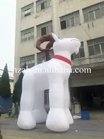 Marionnette gonflable de chèvre pour la décoration de fête de Noël Gonflables de Noël