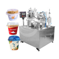 ORME-Machine automatique de remplissage et de scellement des tasses à glace, compote, confiture d'appel, 3 saveurs, 4 voies, 6 voies