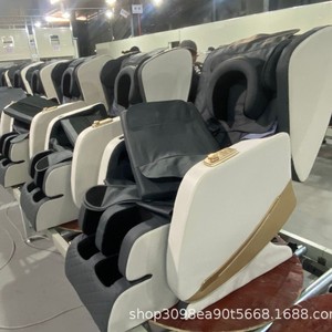 Home Massage Chair Full Body Dual Mechanism Railless PU Leather Intelligent Control With <b>Remote</b> For Relaxation - Product Image 3