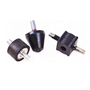 Sanshi Silikon Anti-Vibratör Süspansiyon Kauçuk Burç Şok Emici Vidalı Vulkanize Motosiklet Motor Takozu NBR/EPDM Araba - Product Image 6