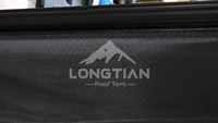 Tente de toit ABS avec coque diagonale, compression axiale, 240 cm, sac complet, mousse dégradée, OEM
