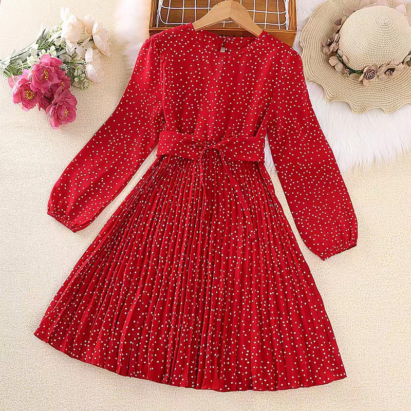 Trending Girls Dresses Fall Clothing for 6-12 Year Olds