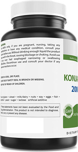 Private Label integratori dimagranti biologico Konjac fibra Konjac radice vegetariana capsule Konjac Glucomannan capsule