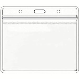 Porte-badge souple en PVC transparent personnalisé et étanche X527-1 pour entreprise, fabriqué à Guangdong - Product Image 3