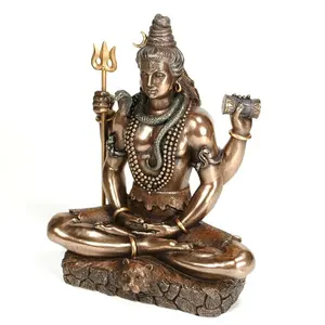 Shiva – statue d'extérieur en bronze shiva shakti, grande statue en bronze