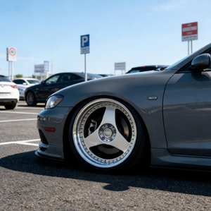 Jantes en alliage à trois branches de <span class=keywords><strong>18</strong></span> <span class=keywords><strong>pouces</strong></span> 4x100, modification personnalisée, deux pièces, pour BMW <span class=keywords><strong>7</strong></span> 5x112, jantes forgées polies pour Volkswagen <span class=keywords><strong>Golf</strong></span> - Product Image 5