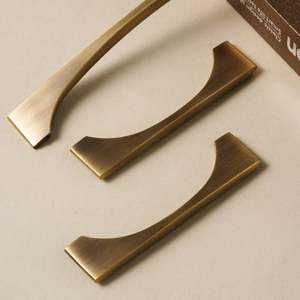 Modern Furniture <strong>Gold</strong> Luxury Handle Coat Cabinet Simple Handle - Product Image 5
