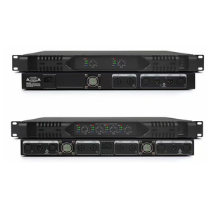 เครื่องขยายเสียงดิจิตอล 4*1300W 8Ω 1U กำลังขับ 4*2000W 4Ω ช่องสัญญาณ ระบบเสียงสเตอริโอซับวูฟเฟอร์ เครื่องขยายเสียงระดับมืออาชีพ คลาส D - Product Image 6