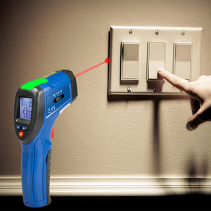 CEM DT-8666 Thermal Leak Detector, Non-Contact Infrared <b>Thermometer</b> Temperature Gun With Audible Alarm 1% of Reading DT-8666 - Product Image 5