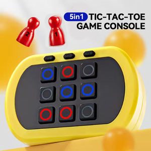 Console de jeu électronique portable multi-joueurs, jeu d'échecs électronique, machine de jeu de mémoire rapide pour enfants, jouet de décompression Tic Tac Toe - Product Image 2