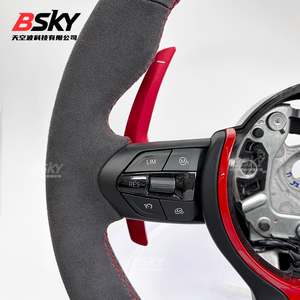 Paletas Largas de Ante para Volante <span class=keywords><strong>BMW</strong></span> 320 <span class=keywords><strong>525</strong></span> F10 F30 E90 F70 E71 F31 F32 X5 X6 F01 F07 F20 F11 F22 F25 M3 M4 M5 - Product Image 2