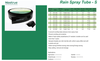 Tuyau d'arrosage perforé pour pulvérisation de pluie SUMISANSUI MARK II Double Aile, rayon de pulvérisation 3-5m, système d'irrigation goutte à goutte pour ferme