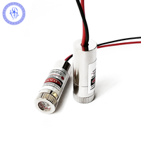 Tête de Module Laser rouge, dispositif semi-conducteur à faisceau points 5mW 650nm