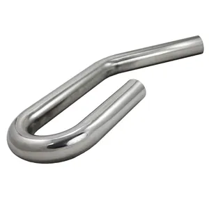 High Performance T304 stainless steel exhaust pipe UJ bend tubing