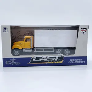 Jouets en métal moulé sous pression avec logo personnalisé en gros, modèle de voiture et de conteneur à l'échelle 1:5, véhicules en métal et en plastique pour enfants (4-6 ans) - Product Image 4