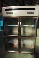 Congélateur commercial à 6 portes pour buffet