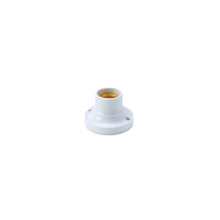 Douille de lampe LED E27 de haute qualité, vente en gros, type à vis, douille de lampe en plastique, bases et supports de lampes