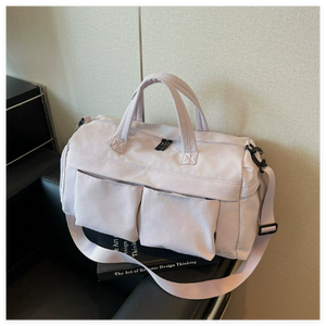 Sac de voyage portable classique en tissu Oxford grande capacité pour les voyages de courte <span class=keywords><strong>distance</strong></span>, bagages légers, entraînement sportif, fitness - Product Image 6