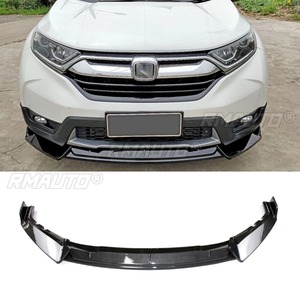 Diffuseur de pare-chocs avant de voiture, spoiler noir brillant, pièce de modification pour Honda CRV 2017-2020, protection de pare-chocs, accessoires de voiture - Product Image 3