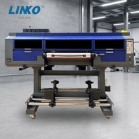Imprimante DTF UV A1 LINKO en gros avec trois têtes d'impression I3200, machine d'impression numérique pour film de transfert thermique rouleau-à-rouleau AB