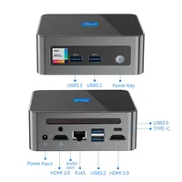 Mini PC de bureau Intel Core I7 1270P I9 12900HK Wifi6 BT RJ45 LAN WOL HD Type-C Affichage 4k Win11 Linux Minipc Ordinateur de jeu Gamer