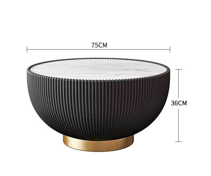 Black: diameter 70 high 38cm