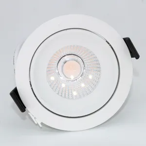Triac Dimmable led Recessed slim downlight 3 inch ceiling light Spotlights 6W 9W 12W for Kitchen Shopping Mall Energy Saving