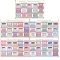 Les étiquettes autocollantes amovibles en vinyle pour la classification des Bibles, les plus vendues, personnalisées, imperméables, pour indexation.
