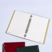 Carnet de notes A5 à feuilles mobiles avec impression de logo personnalisable Journal de prière chrétien à couverture rigide Cahier de notes