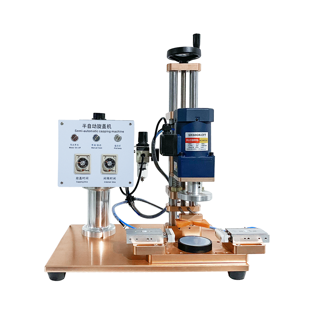 Полуавтоматическая Зажимная и укупорочная машина TNDE для бутылок ketchup, не нужно удерживать