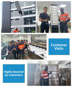 Lampe de jardin solaire intégrée 60w 80w 100w lumières extérieures lampes solaires de jardin - Product Image 6