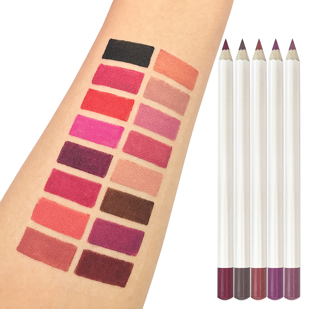 Индивидуальные матовые нюдовые коричневые подкладки для губ от собственного бренда, веганские кремовые подкладки для губ с фирменной торговой маркой