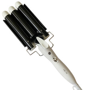 <span class=keywords><strong>Fer</strong></span> à friser électrique à trois tubes pour boucles instantanées, effet vague d'eau, petit et grand diamètre - Product Image 6