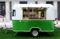 Camion de restauration mobile entièrement équipé en acier inoxydable de 13 pieds, cuisine complète, remorque alimentaire américaine, service de traiteur, kiosque à glaces et café, conteneur