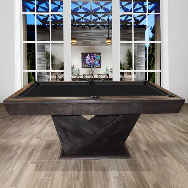 Популярная распродажа, новый дизайн, специальный стиль, бильярдный стол Ronsen 7 футов 8 футов 9 футов из массива дерева