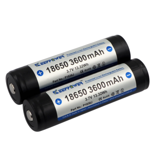 Batterie Li-ion <span class=keywords><strong>Keeppower</strong></span> protégée <span class=keywords><strong>18650</strong></span> 3600 mAh pour lampe de poche - Product Image 2