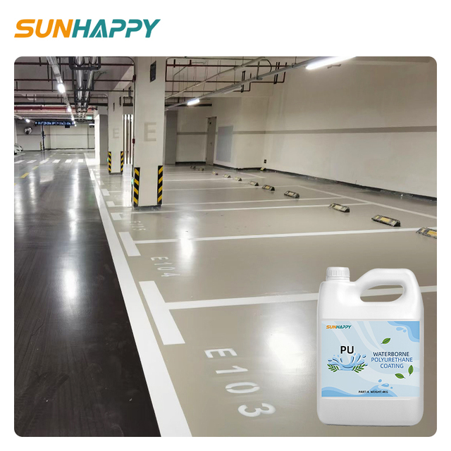 Anti-Slip Wear-Resistant Water-Based Polyurethane Flooring Self-Leveling Epoxy Resin Polyurethane Coating