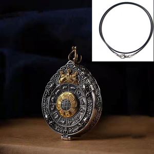 Collar con Colgante de Loto del Budismo Tibetano para Mujeres, Amuleto Vintage de los 12 Signos del Zodiaco, Joyería de Feng Shui Chino, Regalo - Product Image 6